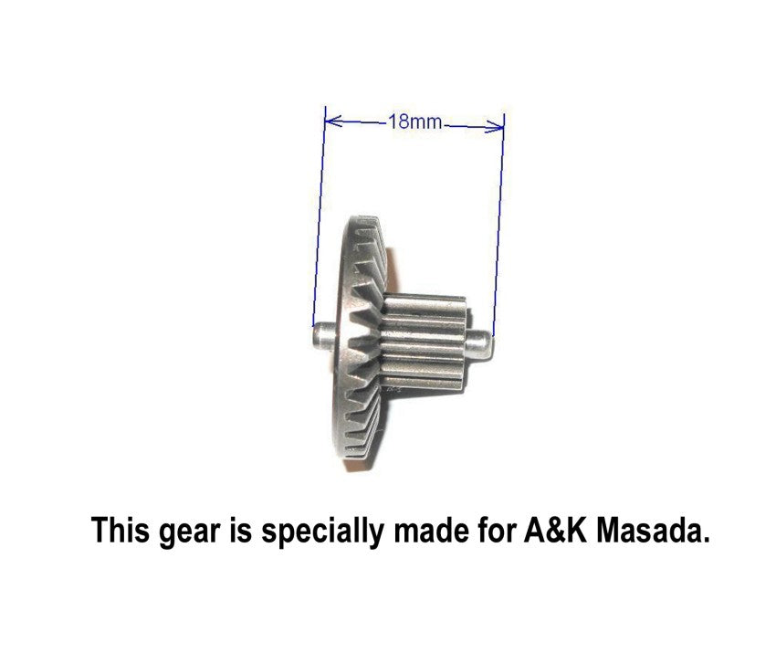 Hardening High Torque Gear Set for A&K Masada, Barrel length 455mm or less (200%)