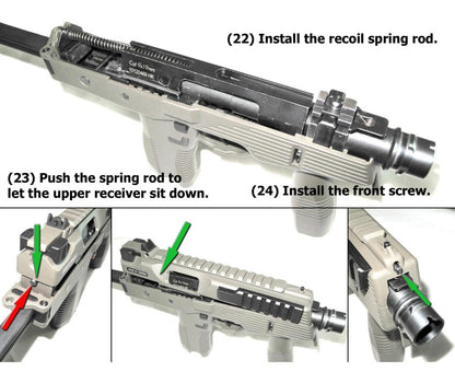 MP9 (KSC-System 7) CNC 6063 鋁製外管