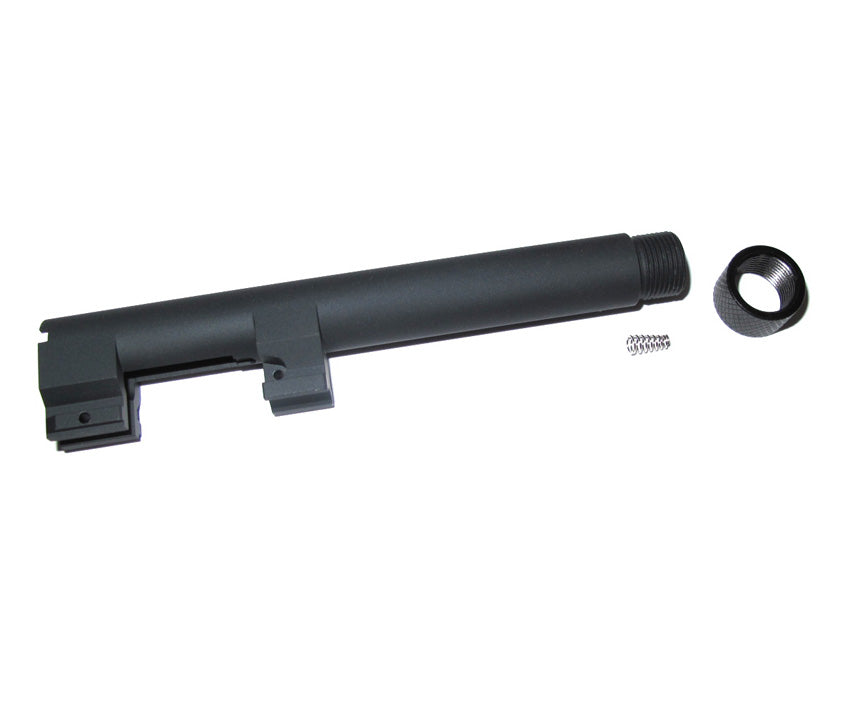 92F/M9A1 (KSC-System 7) Aluminium Tactical Outer Barrel (real steel thread)