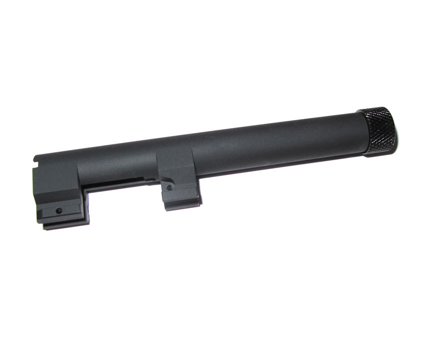 92F/M9A1 (KSC-System 7) Aluminium Tactical Outer Barrel (real steel thread)