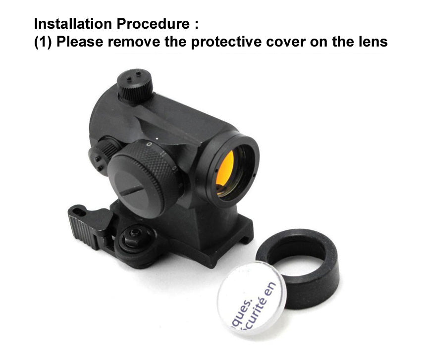 BB Proof Lens, Aimpoint Micro Red Dot Sight