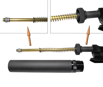 93R-II (KSC-System 7) Silencer & Barrel set (6.03 inner barrel x 327mm)