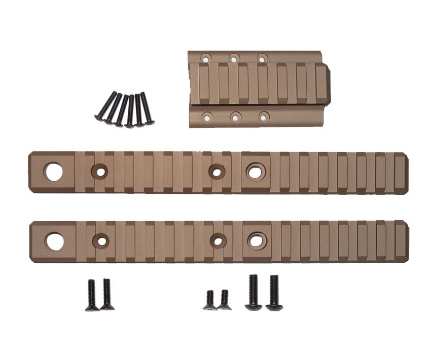 SCAR series (WE) CNC Tactical Extension Rail (Tan)