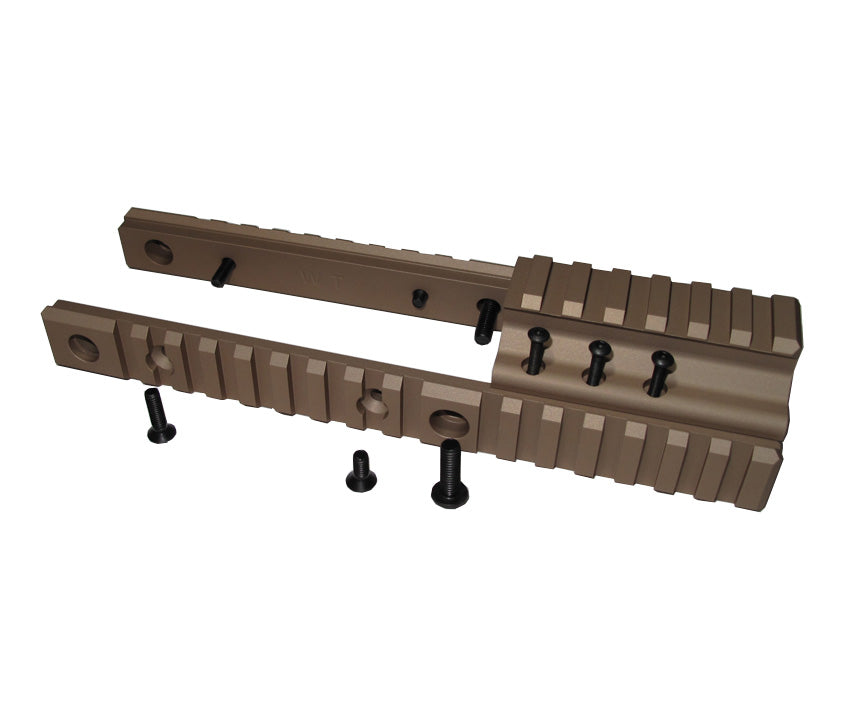 SCAR series (WE) CNC Tactical Extension Rail (Tan)