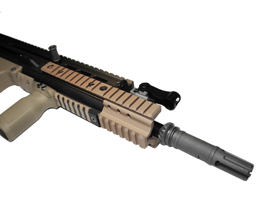 SCAR series (WE) CNC Tactical Extension Rail (Tan)