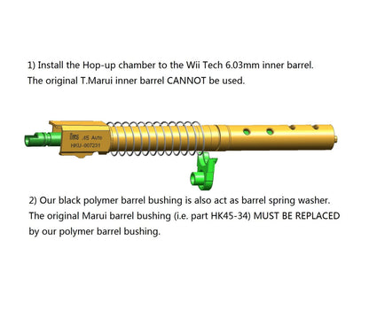 HK45 (T.Marui) CNC John's Comp set