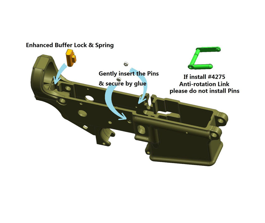 M4 (T.Marui) CNC 7075-T6 SOPMOD MK18 MOD0 Receiver