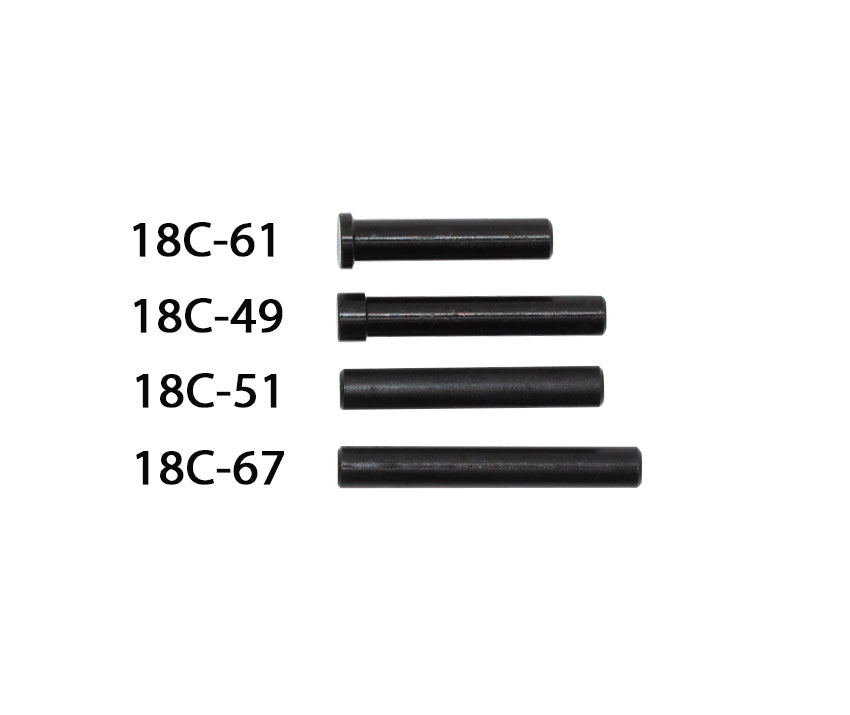 Glock 18C (T.Marui) CNC Steel Rear Chassis Pins