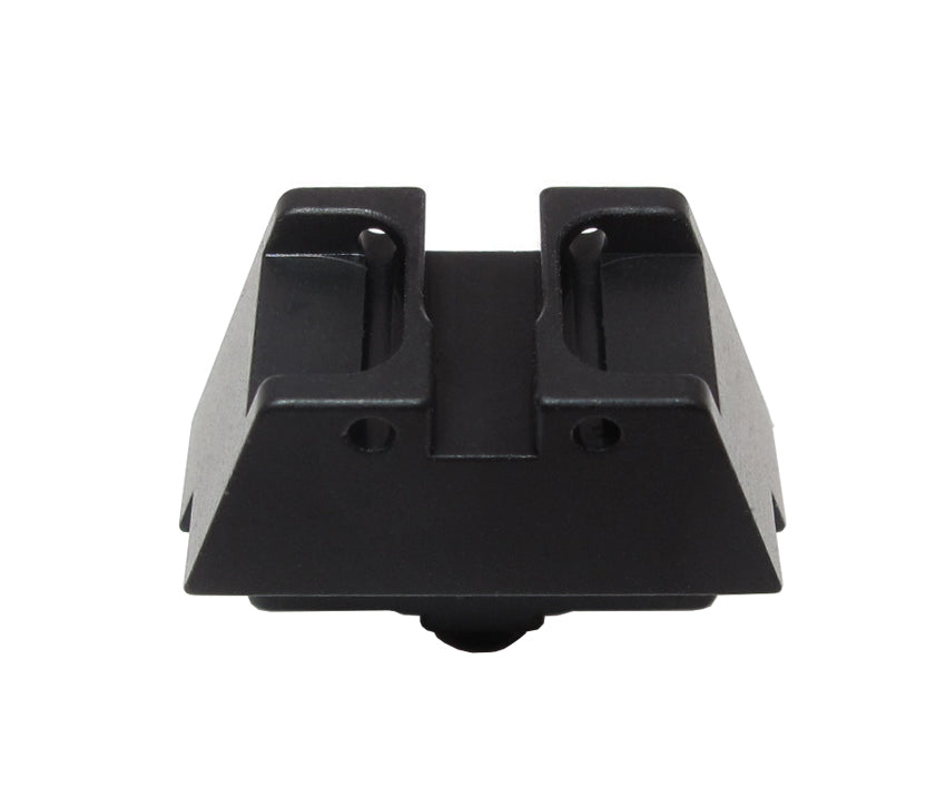 Glock 17 Gen4, 17, 19, 34 (T.Marui, WE) CNC Aluminium Fiber Optic High Rear Sight