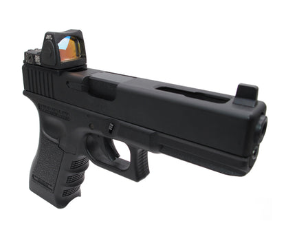 Glock series (T.Marui, WE) CNC Aluminium RMR Fiber Optic High Rear Sight