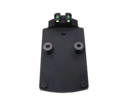 Glock series (T.Marui, WE) CNC Aluminium RMR Fiber Optic High Rear Sight