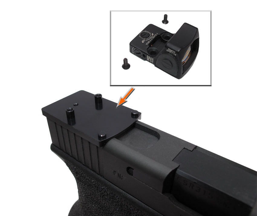 Glock series (T.Marui, WE) CNC Aluminium RMR Mount