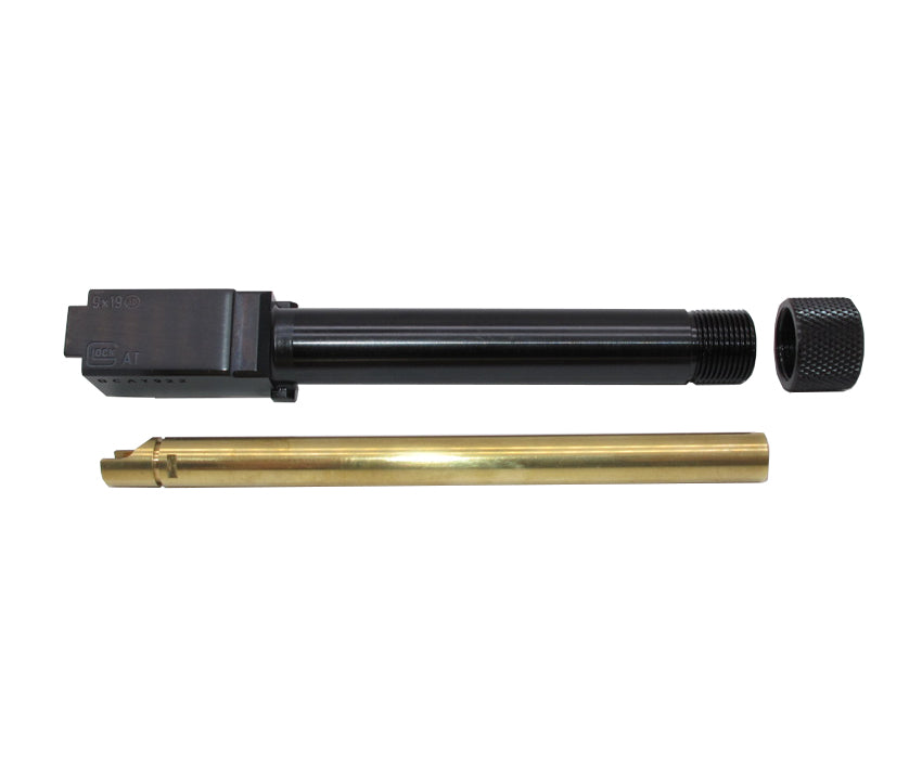 Glock 17 Gen4 (T.Marui) CNC Steel Tactical Outer Barrel (-M14)