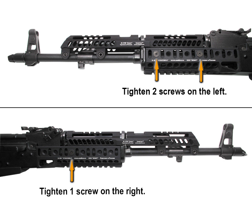 AKM (T.Marui GBB) CNC 6061 Aluminium A-4 kit for B-10U