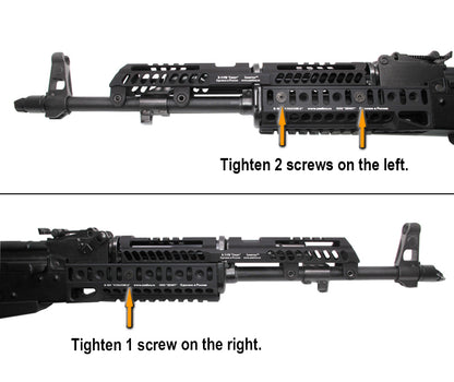 AKM (T.Marui GBB) CNC 6061 Aluminium A-4 kit for B-10U