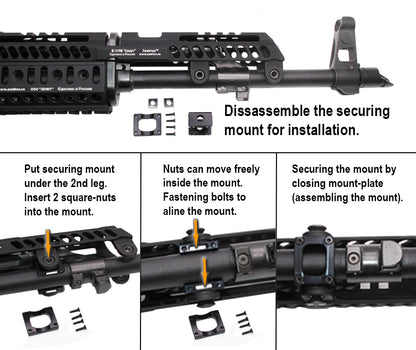 AKM (T.Marui GBB) CNC 6061 Aluminium A-4 kit for B-10U