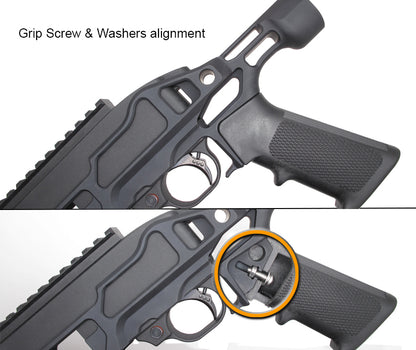 KC02 (KJ) CNC 6061 Aluminium Receiver T-22 MOD0