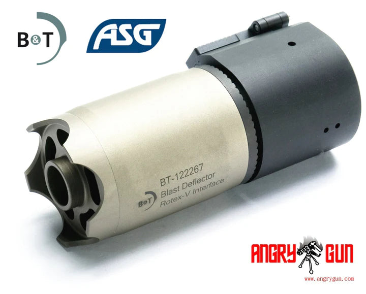 ANGRY GUN ROTEX V BLAST DEFLECTOR -DUMMY SILENCER VERSION