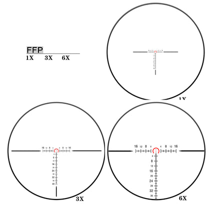 Discoveryopt  ED-AR 1-6X24IR FFP Rifle Scopes