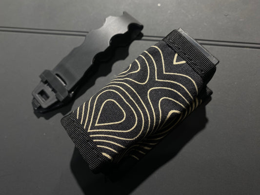 DAMN 9MM PISTOL POUCH(CONTOUR LINE)