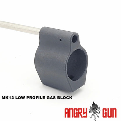 ANGRY GUN MK14/MK16 DD GOV ALUMINIUM OUTER BARREL SET SERIES FOR MARUI MWS/MTR GBB